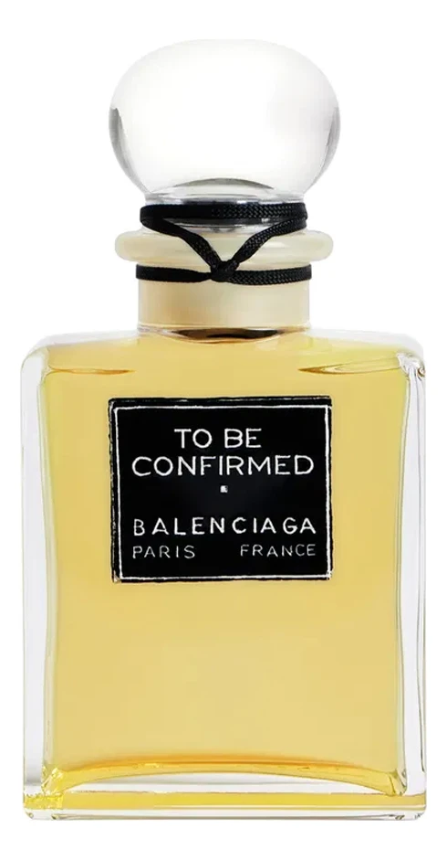 Balenciaga To Be Confirmed