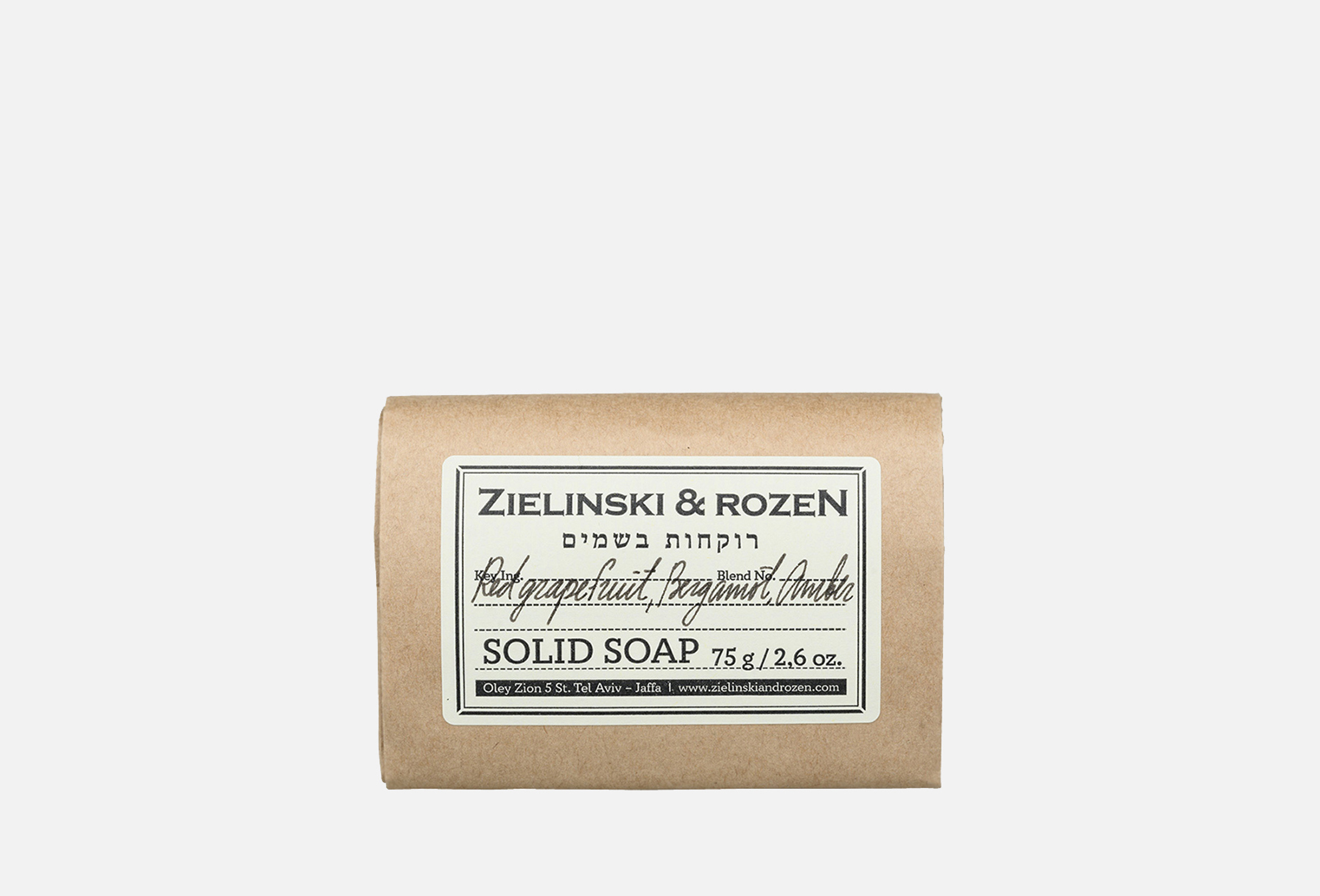 Zielinski & Rozen Red grapefruit, Bergamot, Amber