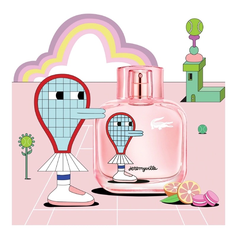 LACOSTE Eau de Lacoste L.12.12 Sparkling Collector Edition Pour Femme x Jeremyville