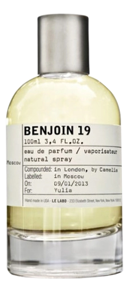 Le Labo Benjoin 19 Moscow