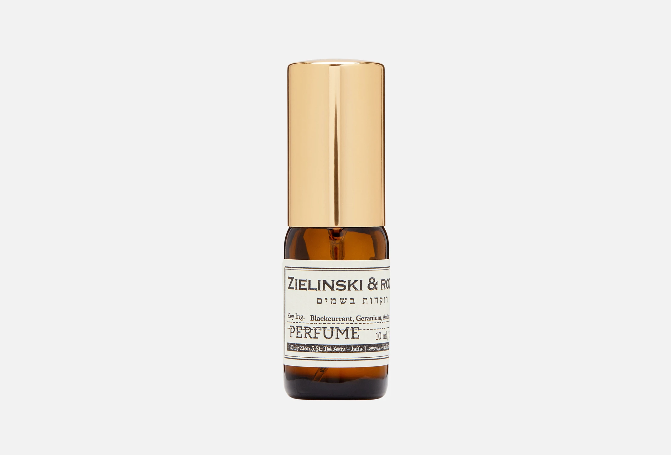 Zielinski & Rozen Blackcurrant, Geranium, Amber, Leather