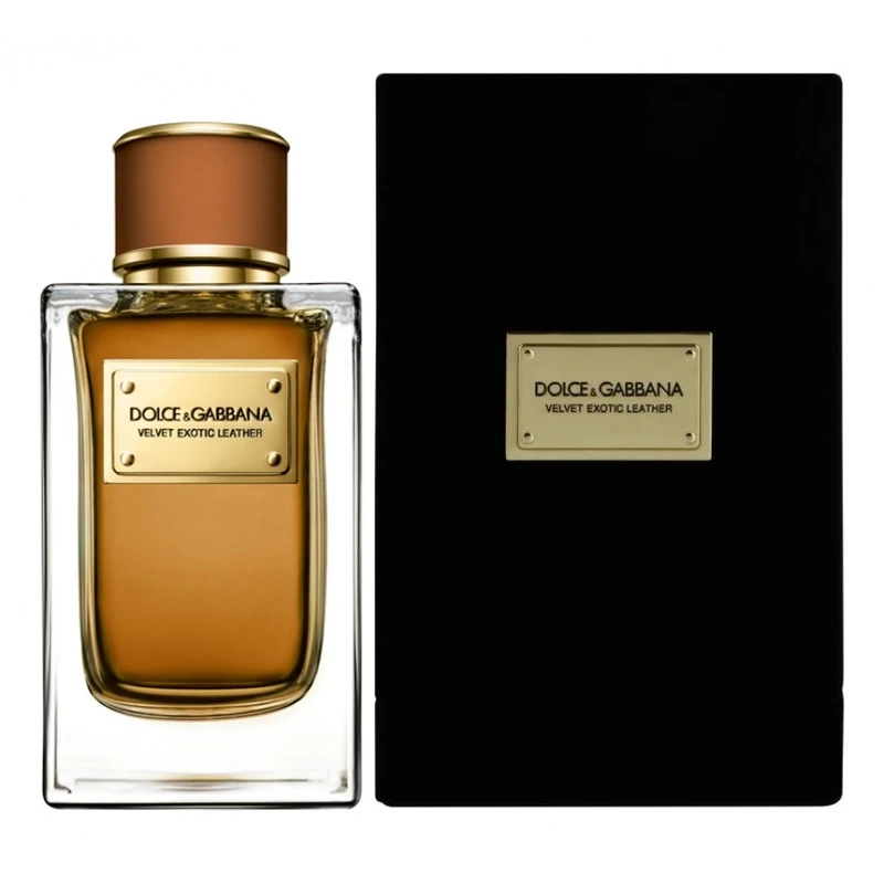DOLCE & GABBANA Velvet Exotic Leather