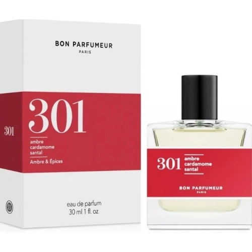 Bon Parfumeur 301 sandalwood, amber, cardamom