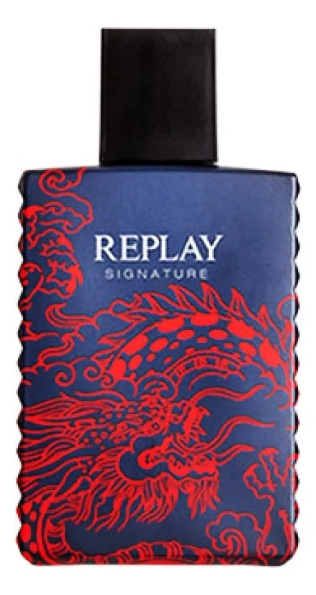 Replay Signature Red Dragon Туалетная вода для мужчин 100 ml тестер