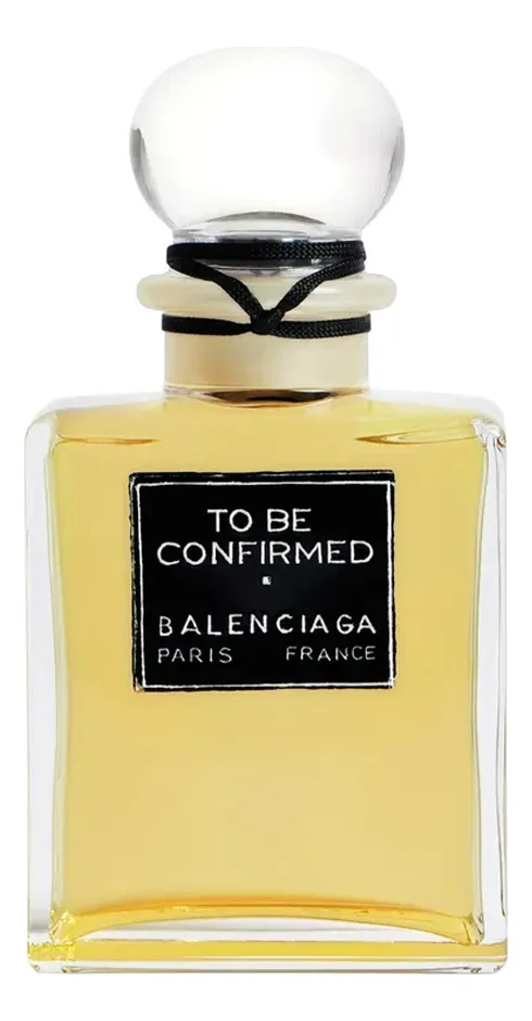 Balenciaga To Be Confirmed