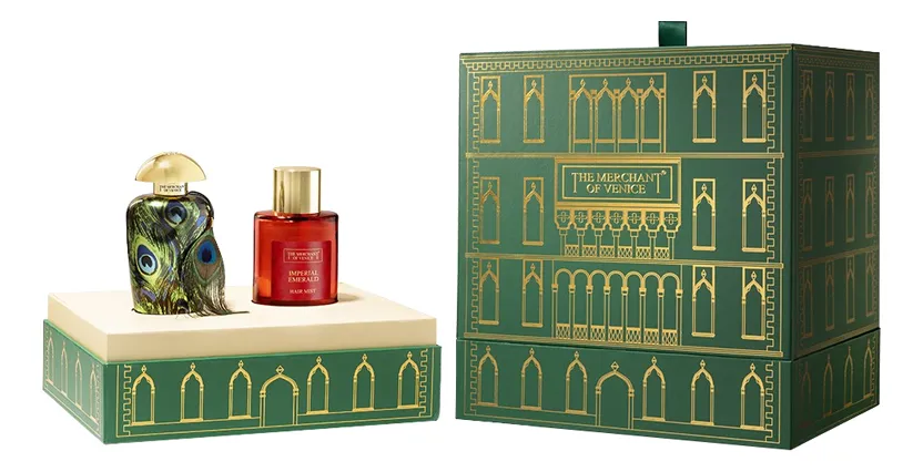 The Merchant of Venice Imperial Emerald Набор унисекс 100 ml (п/вода 100 мл + дымка д/волос 100 мл)