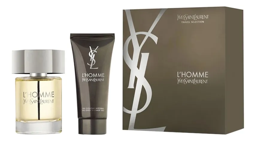 Yves Saint Laurent L’Homme Набор для мужчин 100 ml (edt 100 ml + sh/gel 100 ml)