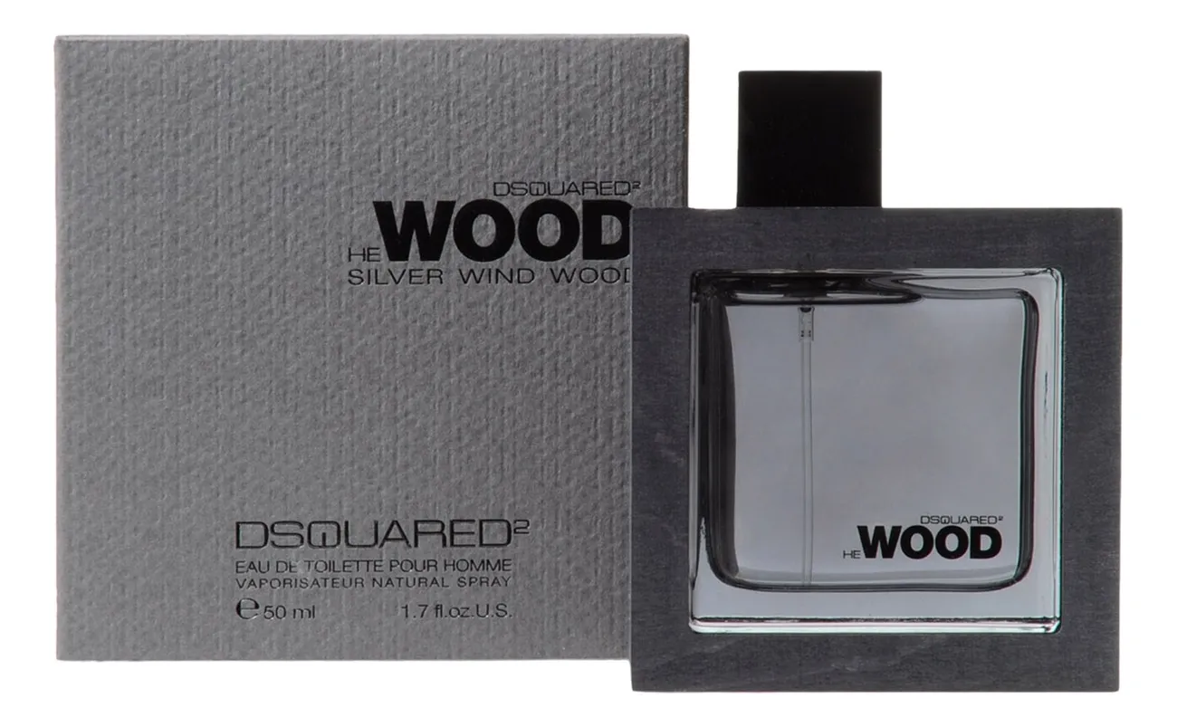 DSQUARED2 He Wood Silver Wind Wood Туалетная вода для мужчин 50 ml