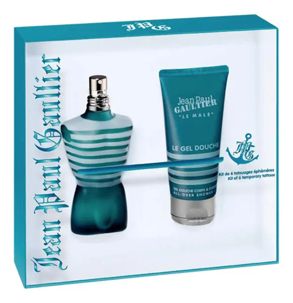 Jean Paul Gaultier Le Male Набор для мужчин 125 ml (т/вода 125мл + гель д/душа 75мл)