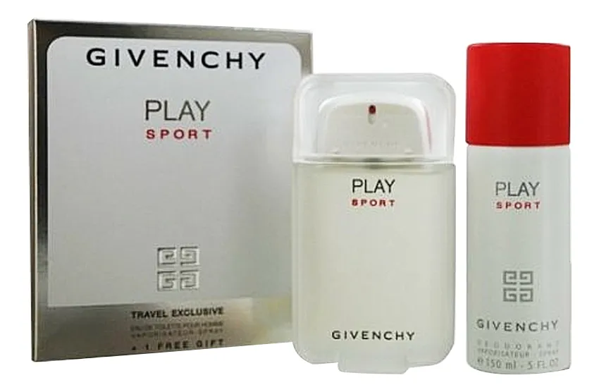 GIVENCHY Play Sport Набор для мужчин 100 ml (т/вода 100 мл + дезодорант 150 мл)