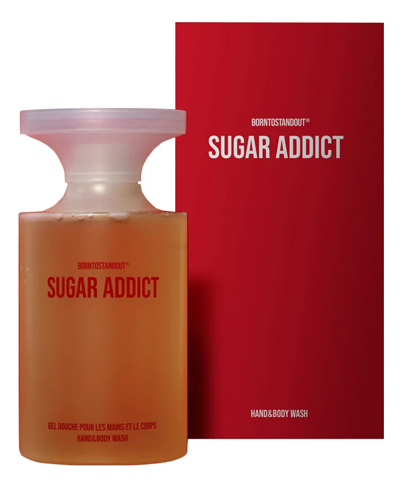 BORNTOSTANDOUT Sugar Addict Гель для душа унисекс 350 ml