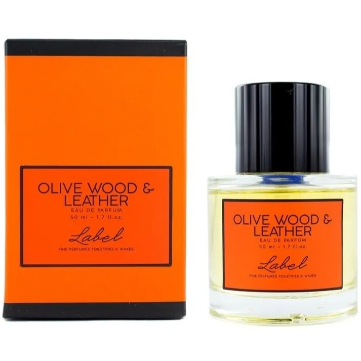 Label Olive Wood & Leather