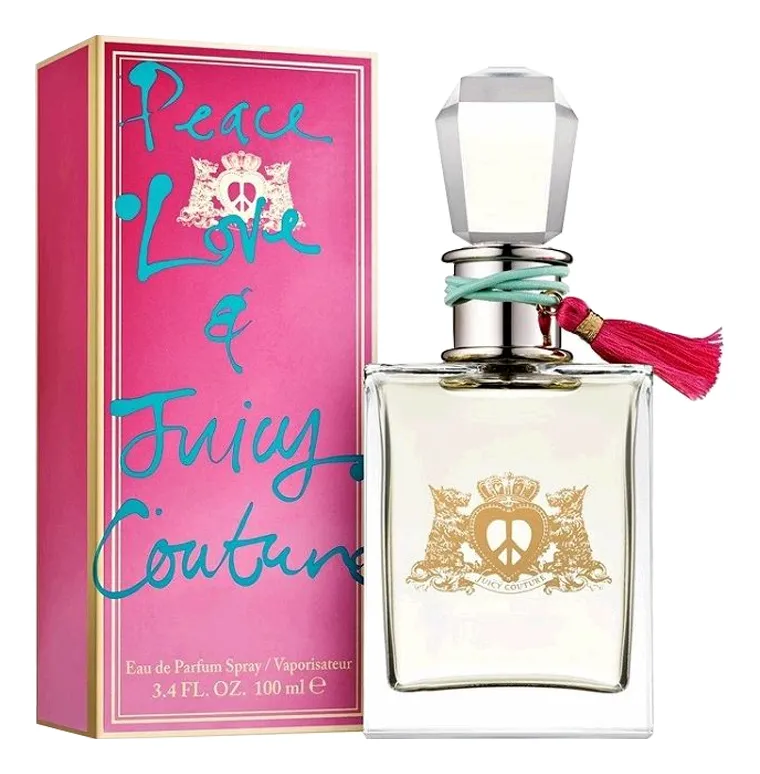 Juicy Couture Peace, Love and  Парфюмерная вода для женщин 100 ml