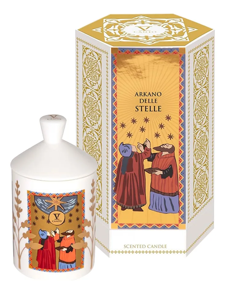 V Canto Arkano Delle Stelle Аромасвеча унисекс 330 ml