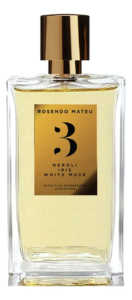 Rosendo Mateu Nº 3 Neroli, Iris, White Musk Парфюмерная вода унисекс 100 ml тестер