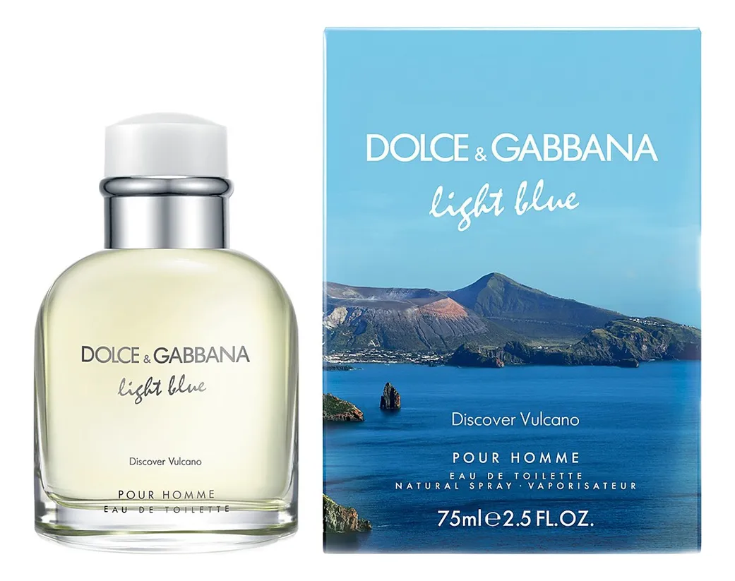 DOLCE & GABBANA Light Blue Discover Vulcano Pour Homme Туалетная вода для мужчин 75 ml