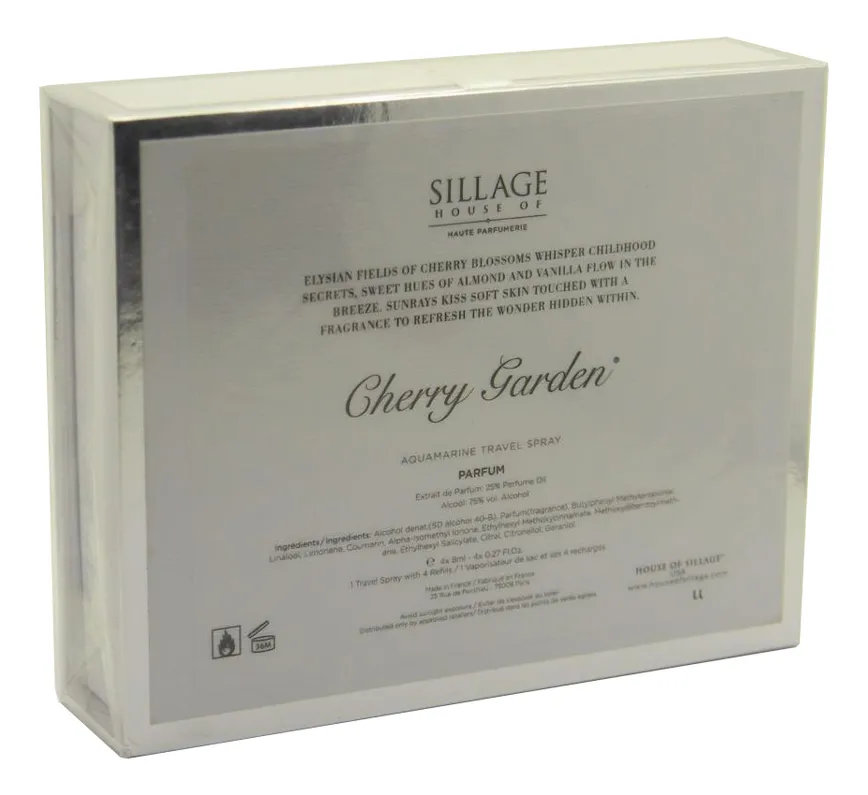 House Of Sillage Cherry Garden Духи для женщин 32 ml (4 x 8 ml aquamarine)
