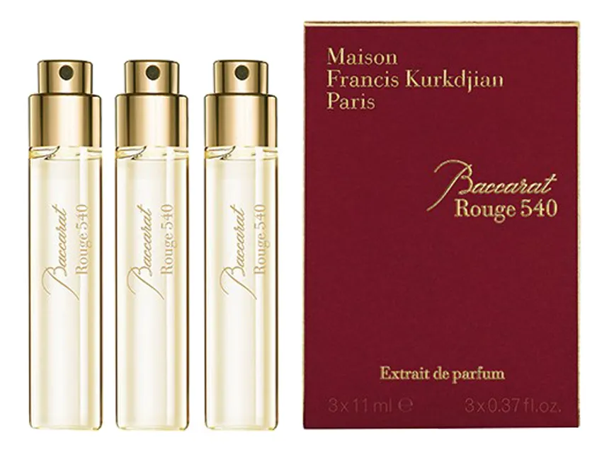 Maison Francis Kurkdjian Baccarat Rouge 540 Extrait de Parfum Духи унисекс 33 ml (3 x 11ml)