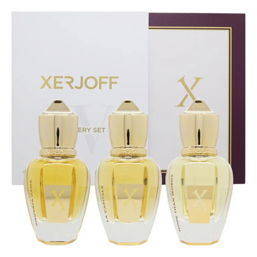 Xerjoff Discovery Set Набор унисекс 45 ml (3 x15 ml pikovaya dama + la capitale + more than words)
