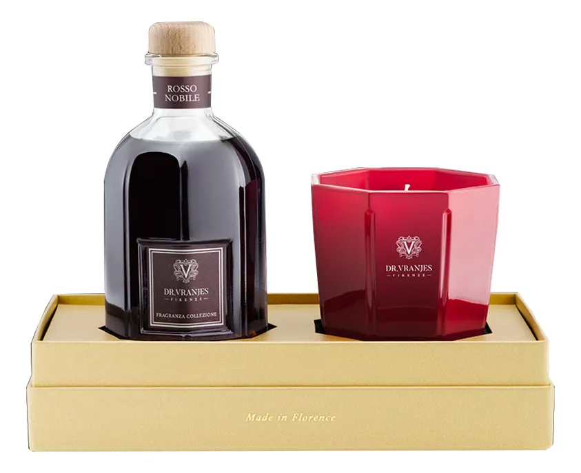Dr. Vranjes Rosso Nobile Набор 250 ml (диффузор 250мл + свеча 200г)