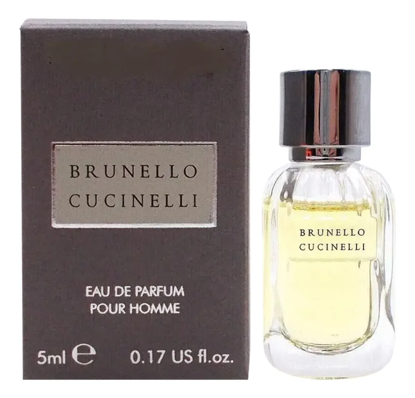 Brunello Cucinelli Pour Homme Парфюмерная вода для мужчин 5 ml миниатюра