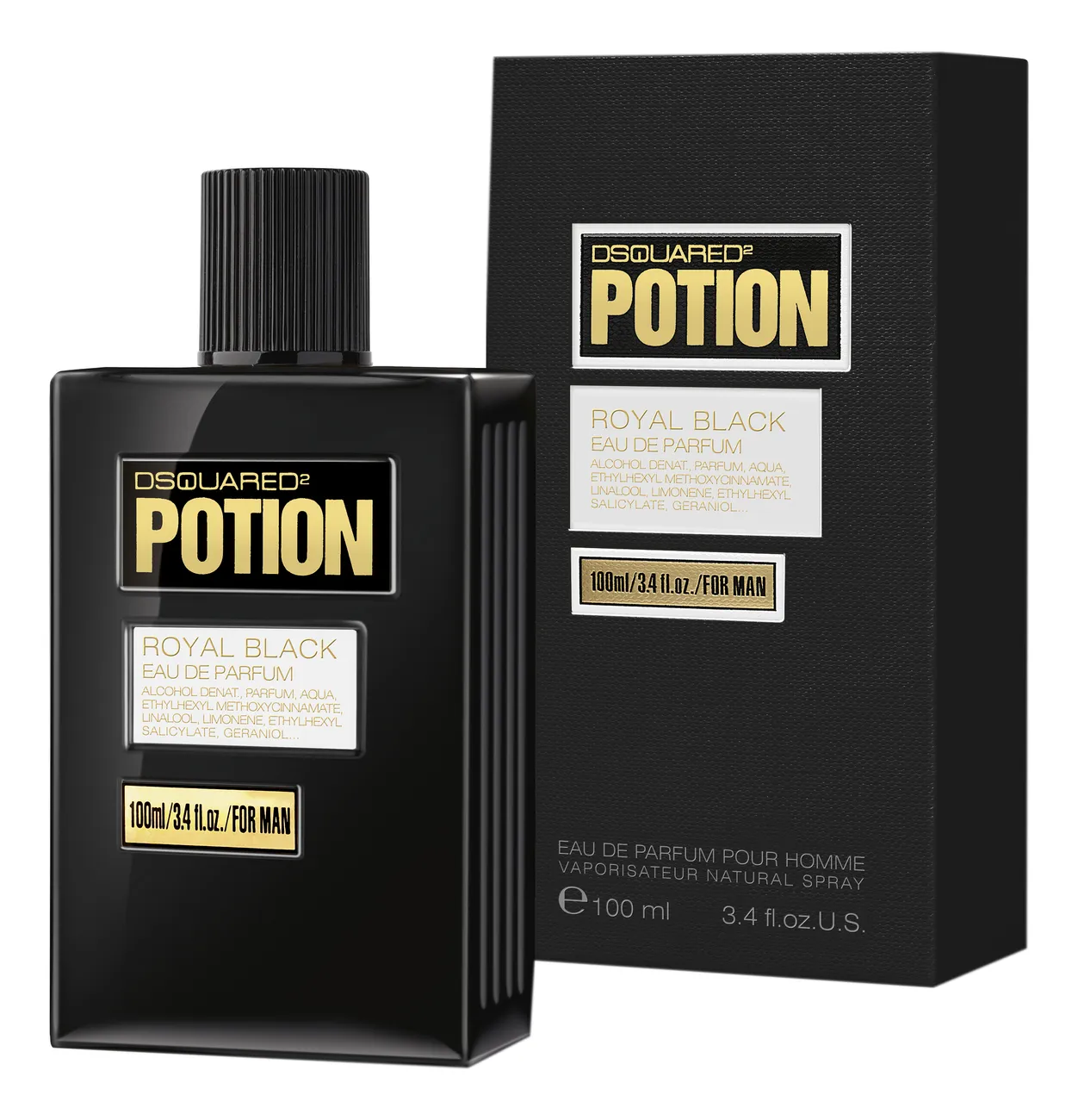 DSQUARED2 Potion Royal Black