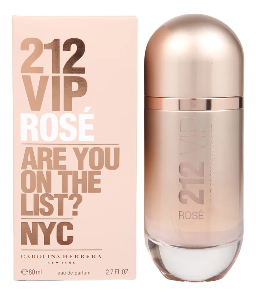 CAROLINA HERRERA 212 VIP Rose Парфюмерная вода для женщин 80 ml