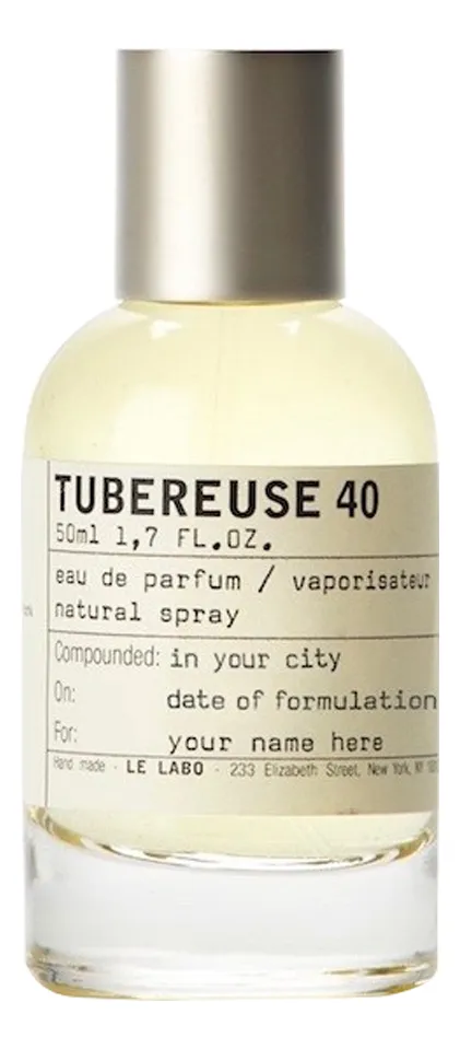 Le Labo Tubereuse 40 New York Парфюмерная вода унисекс 50 ml тестер