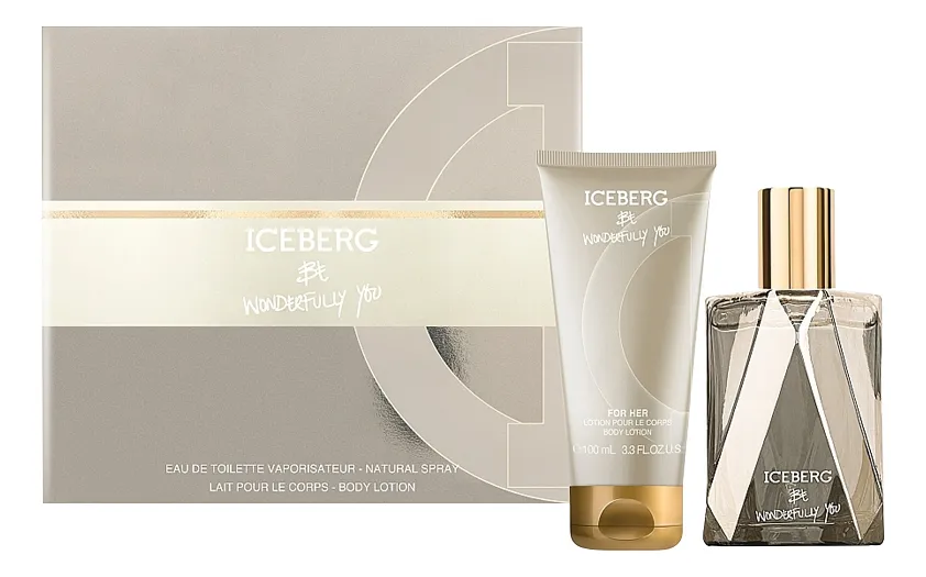 Iceberg Be Wonderfully You Набор для женщин (100ml edt + 100ml body lotion)