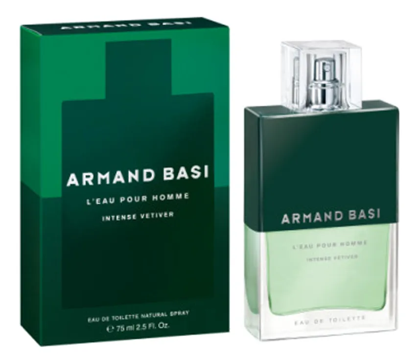 Armand Basi L'Eau Pour Homme Intense Vetiver Туалетная вода для мужчин 75 ml