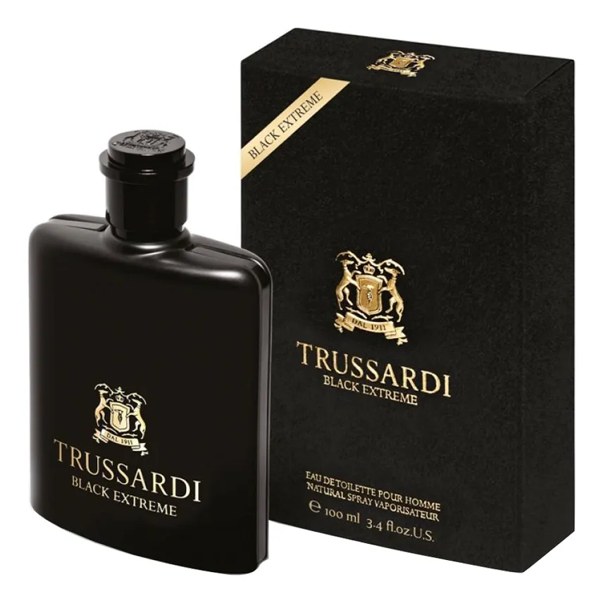TRUSSARDI Black Extreme Туалетная вода для мужчин 100 ml
