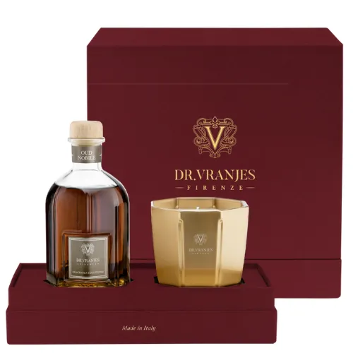 Dr. Vranjes Oud Nobile Аромадиффузор 250 ml (Gift Box 250 мл + 200 гр Свеча)