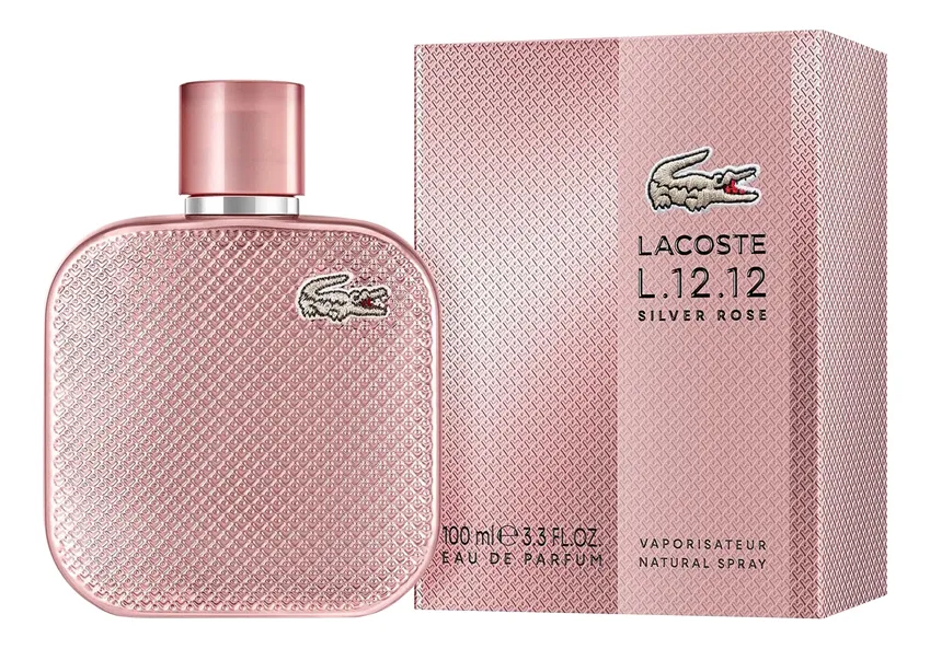LACOSTE L.12.12 Silver Rose