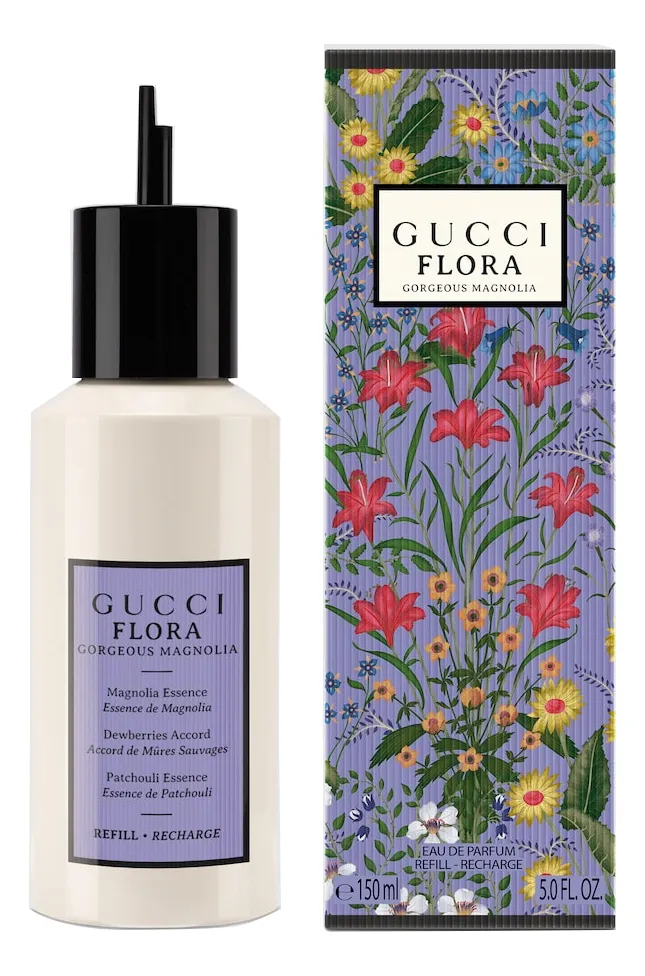 GUCCI Flora Gorgeous Magnolia Парфюмерная вода для женщин 150 ml (запаска)
