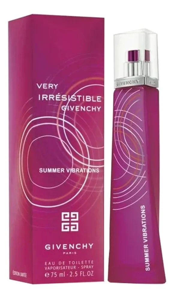 GIVENCHY Very Irresistible Summer Vibrations Туалетная вода для женщин 75 ml