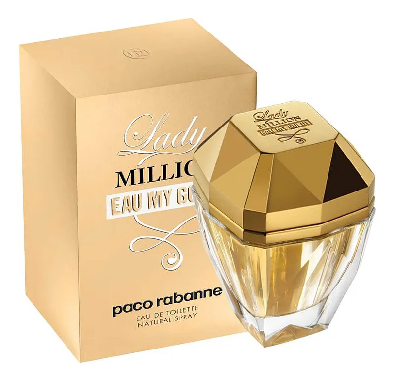 Paco Rabanne Lady Million Eau My Gold! Туалетная вода для женщин 50 ml
