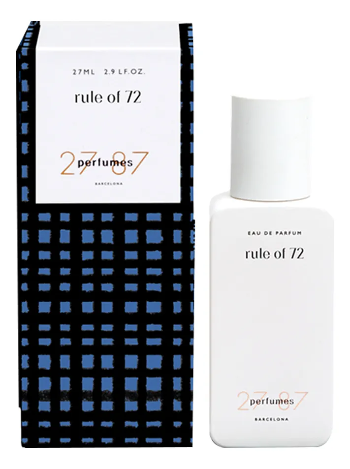 27 87 Perfumes Rule Of 72 Парфюмерная вода унисекс 27 ml