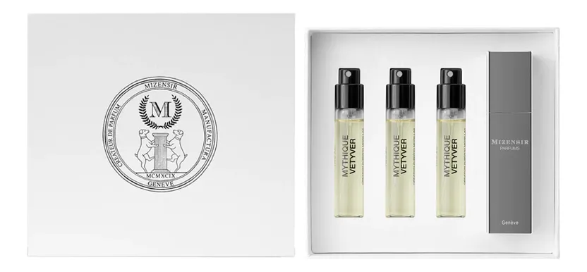 Mizensir Mythique Vetyver Набор унисекс 24 ml (3x8 ml Refill)