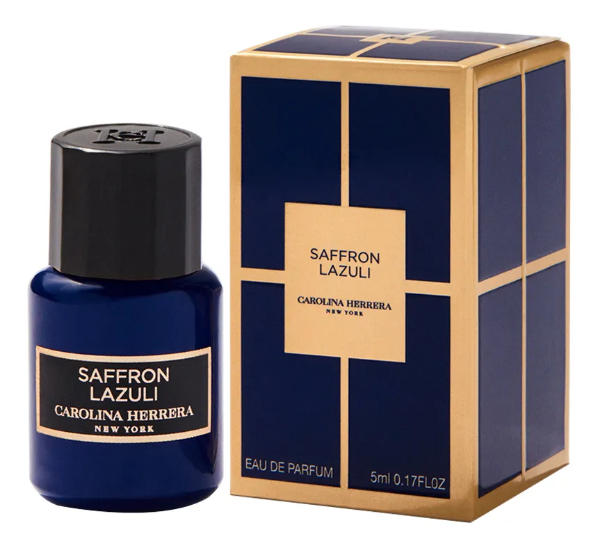CAROLINA HERRERA Saffron Lazuli Парфюмерная вода унисекс 5 ml миниатюра