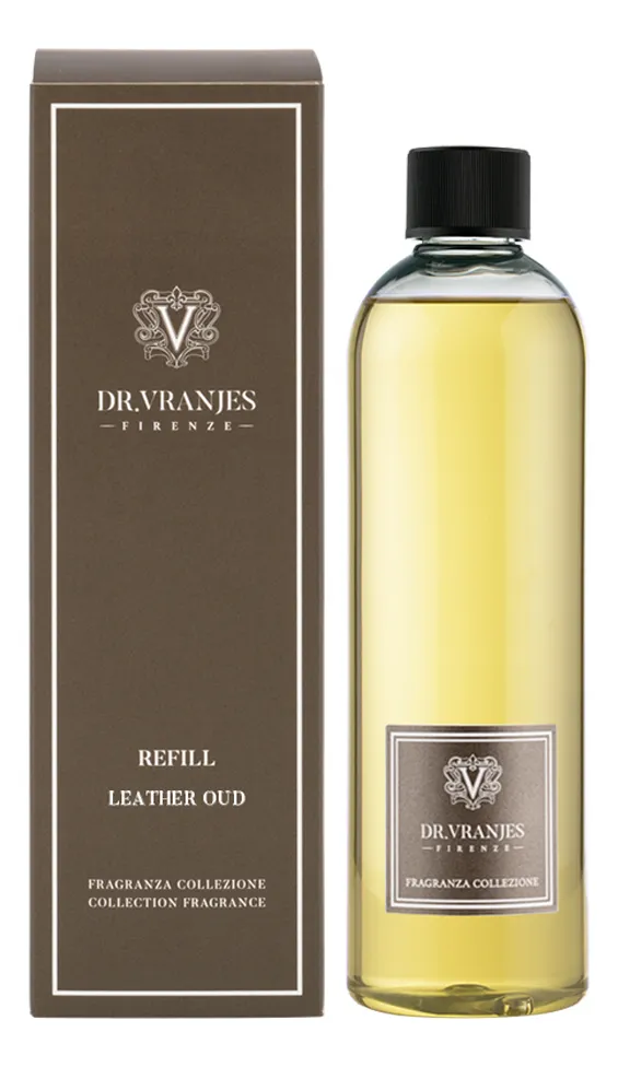 Dr. Vranjes Leather Oud Аромадиффузор унисекс 500 ml (запаска)