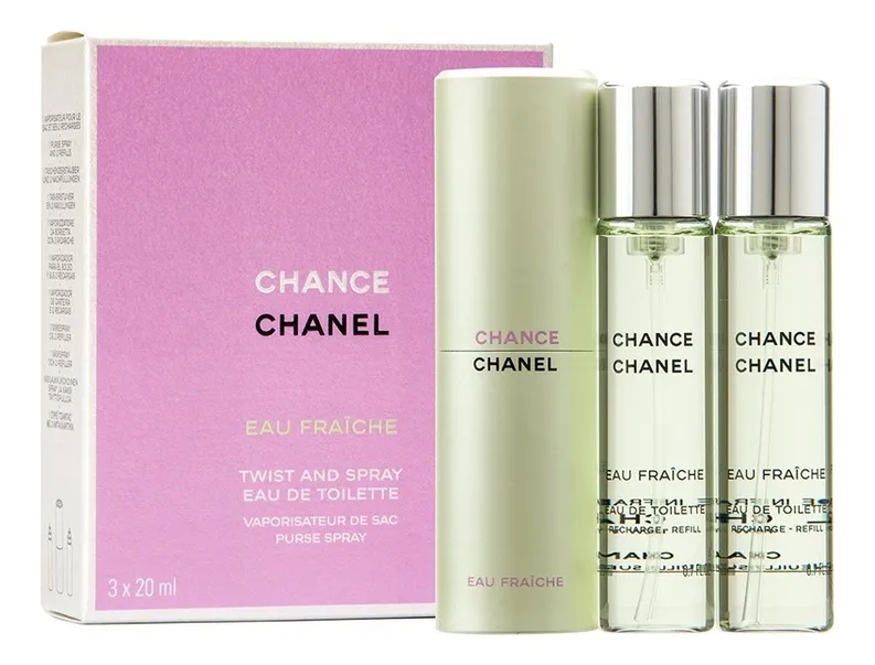 Chanel Chance Eau Fraiche Туалетная вода для женщин 60 ml  3*20 мл