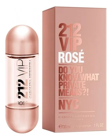 CAROLINA HERRERA 212 VIP Rose Парфюмерная вода для женщин 30 ml