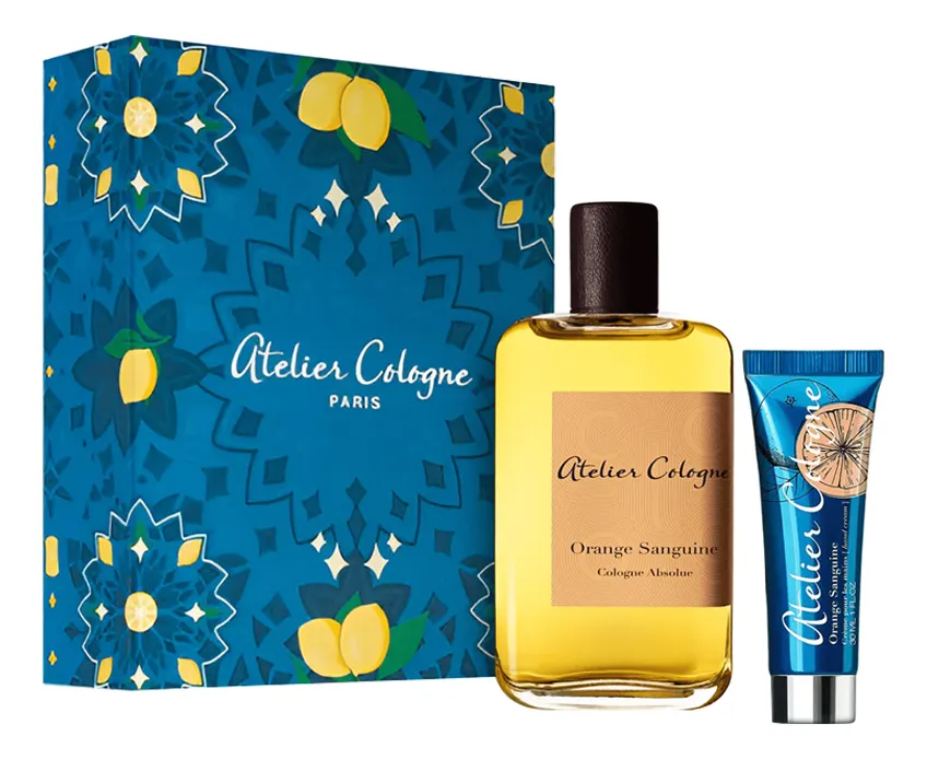 Atelier Cologne Orange Sanguine Набор унисекс 130 ml (100ml edp + 30ml hand cream)