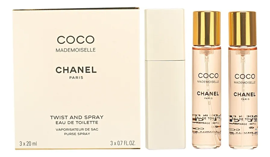 Chanel Coco Mademoiselle Eau De Toilette Туалетная вода для женщин 60 ml  3*20 мл