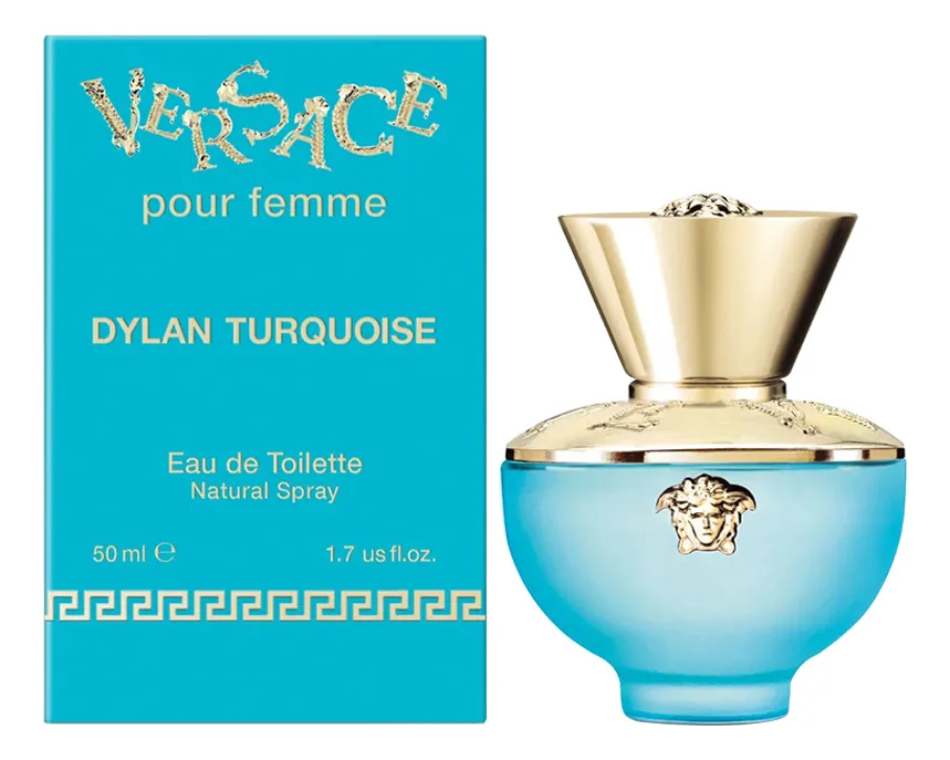 Versace Pour Femme Dylan Turquoise Туалетная вода для женщин 50 ml