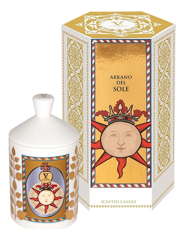 V Canto Arkano Del Sole Аромасвеча унисекс 330 ml