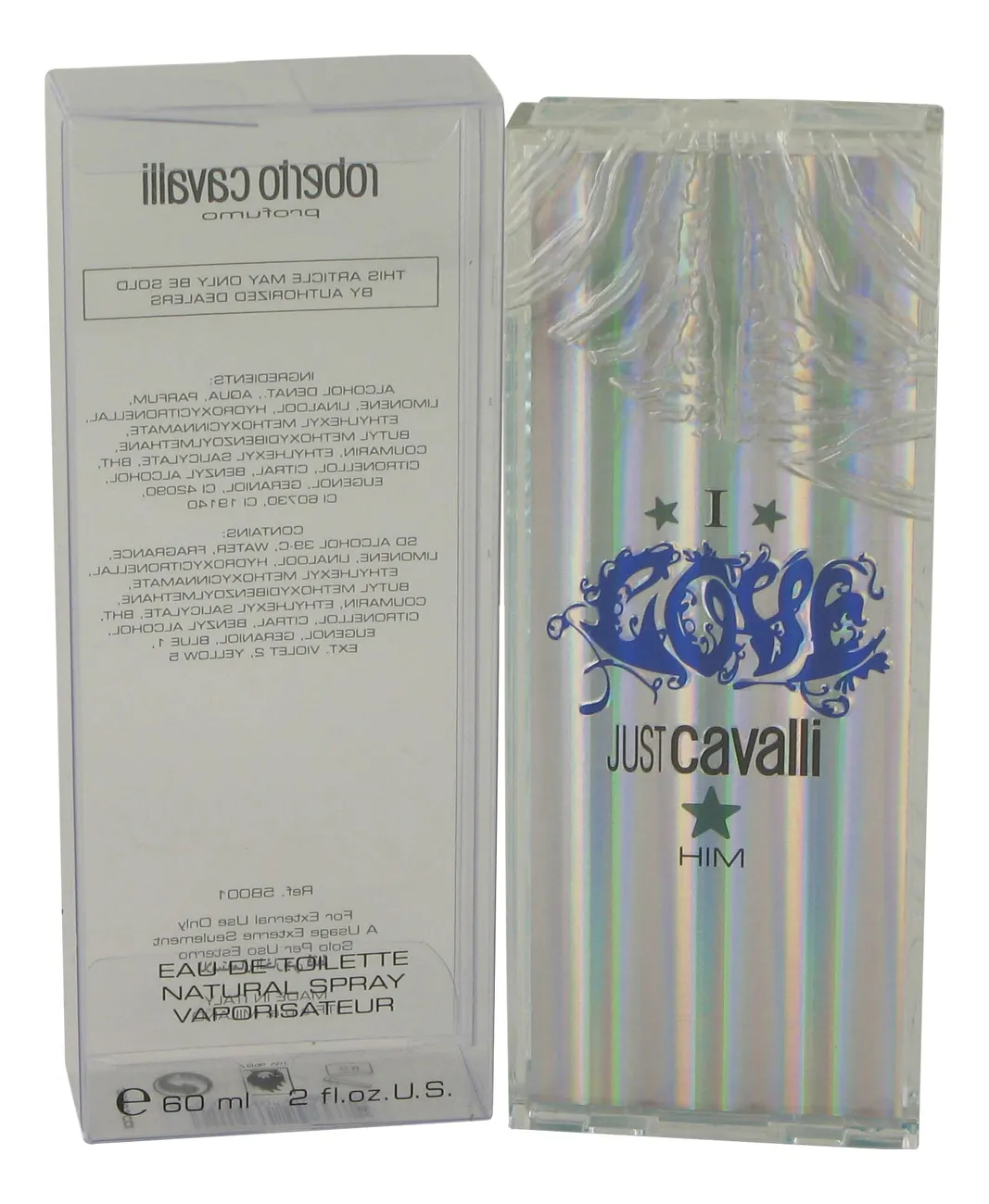 Roberto Cavalli Just Cavalli I Love Him Туалетная вода для мужчин 60 ml