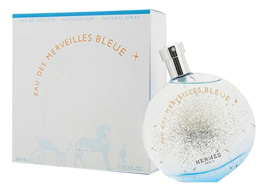 Hermes Eau des Merveilles Bleue Туалетная вода для женщин 100 ml