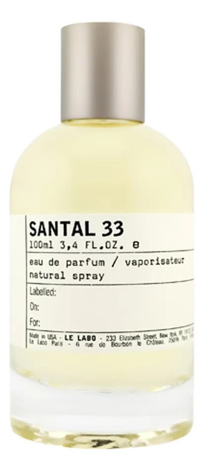 Le Labo Santal 33 Парфюмерная вода унисекс 100 ml тестер