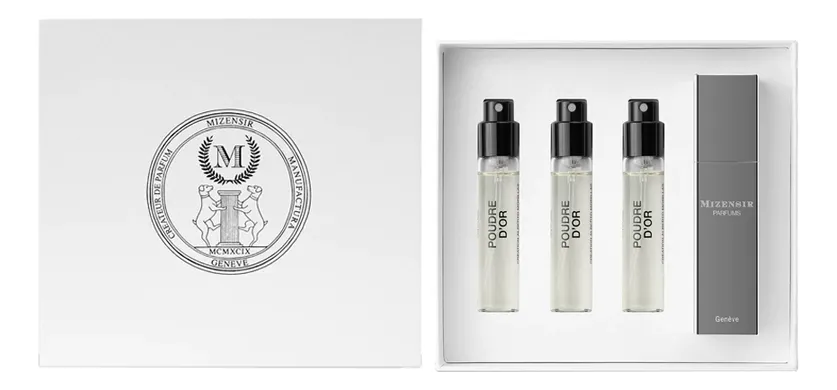 Mizensir Poudre d'Or Набор унисекс 24 ml (3x8 ml Refill)